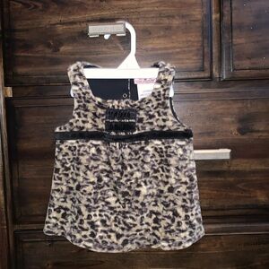 Juicy Couture leopard print dress/top/jumper